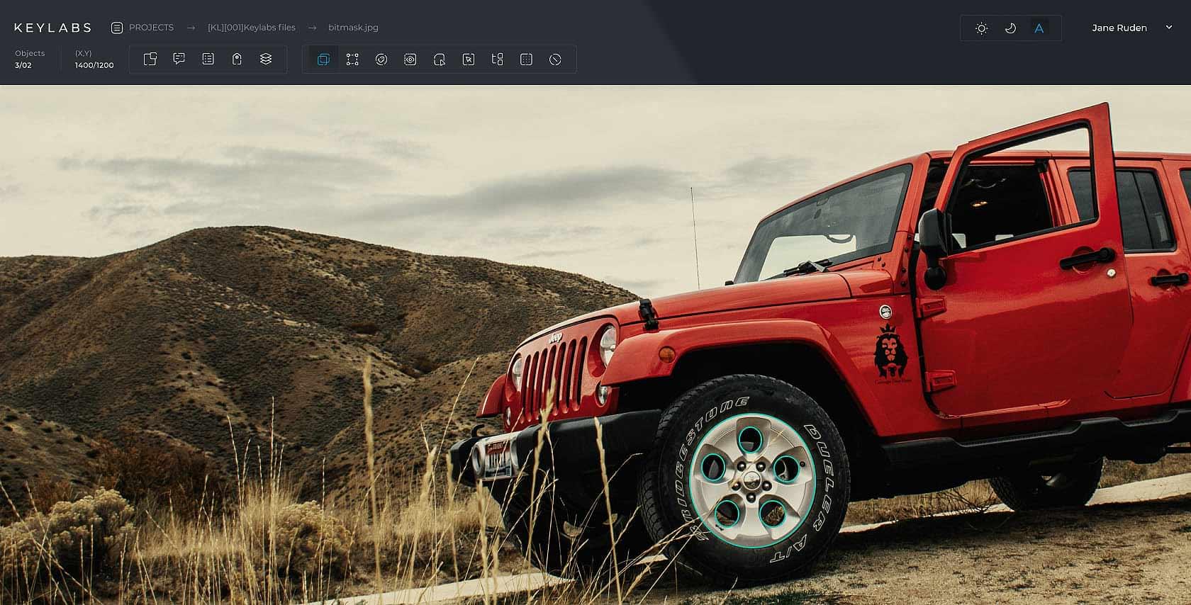 annotated image dataset
