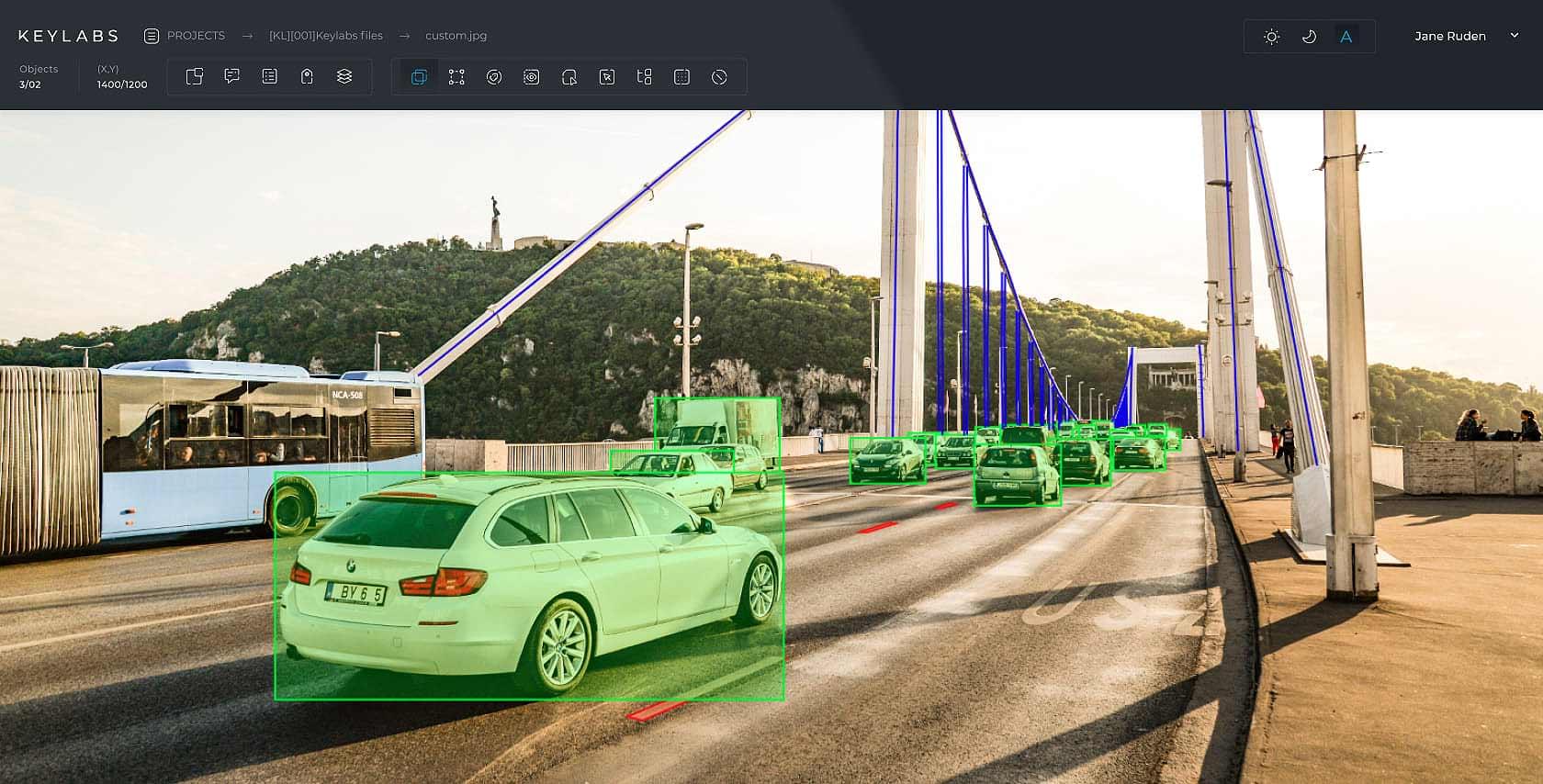 annotated images